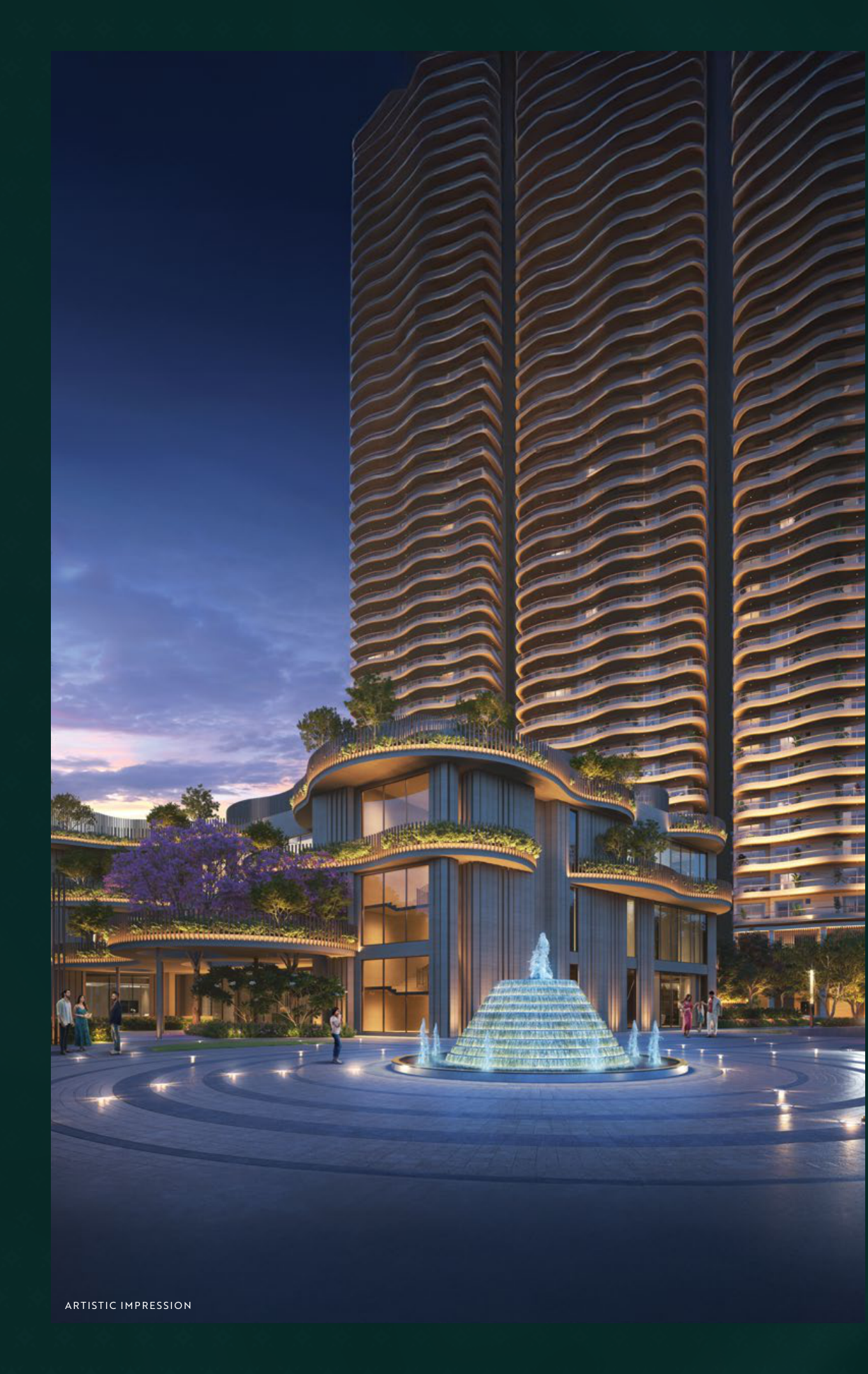 Great Value Ekanam Grand Entrance and Fountain Render