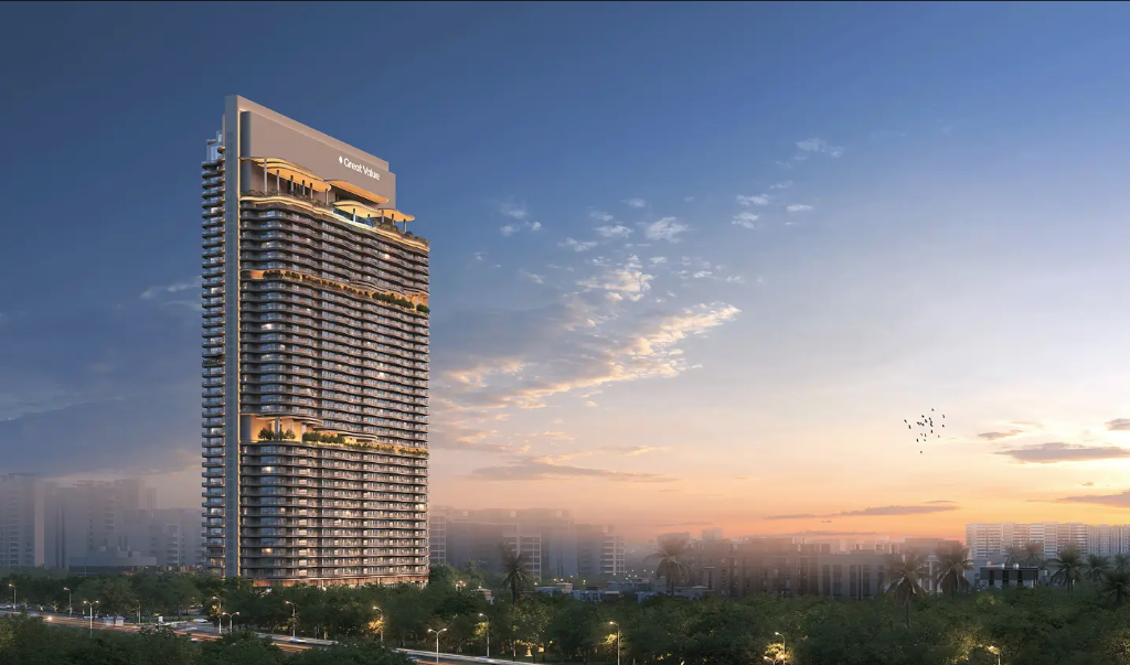 Great Value Ekanam Sector 107 Noida — Widescreen 46-Story Elevation